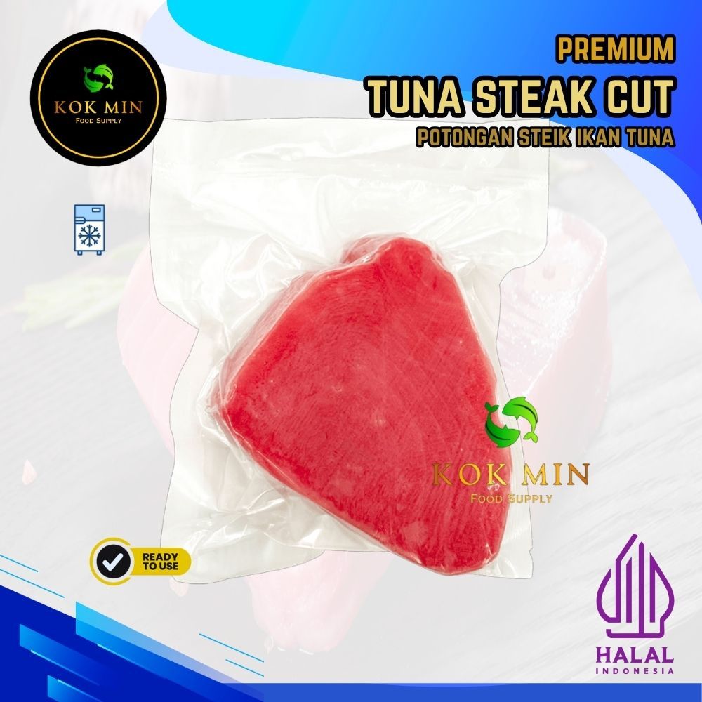 

Tuna Steak Cut Premium / Ikan Tuna Potongan Steak Premium - 200/250 gram
