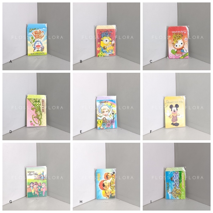 

Aksesoris Lebaran / Idul Fitri / Amplop Lebaran Isi 8 Pcs