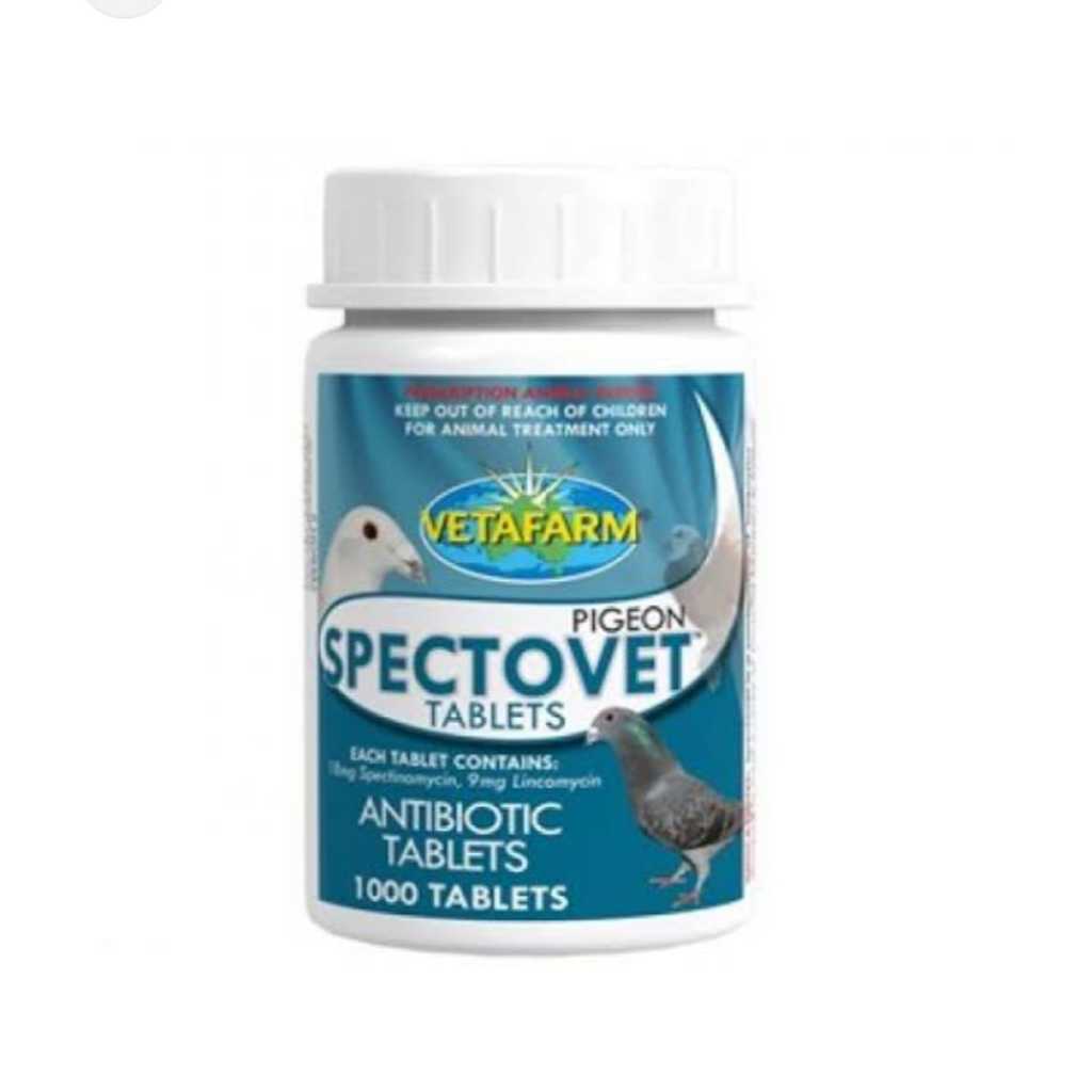 SPECTOVET VETAFARM OBAT BURUNG ANTIBIOTIC INFEKSI PARASIT PERNAPASAN BURUNG