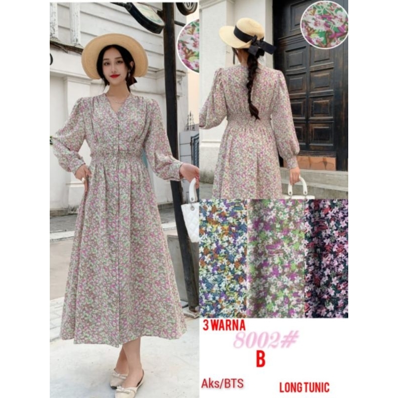 Tunik Long Wanita Import Bkk - Tunik Katun Silk Import Bkk - Dres Wanita Import Bkk