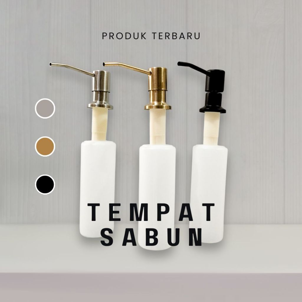 TEMPAT SABUN CAIR TANAM / TEMPAT SABUN SINK WASTAFEL / DISPENSER SABUN CAIR TANAM