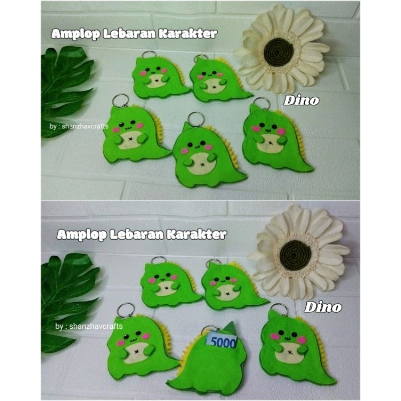 

Amplop Lebaran Karakter Dino