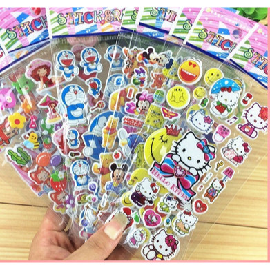 

J ( J00013 ) STIKER 3D TIMBUL KARAKTER ANAK / STIKER ANAK KARAKTER KARTUN / HARGA GROSIR ( HARGA UNTUK 1 LEMBAR )