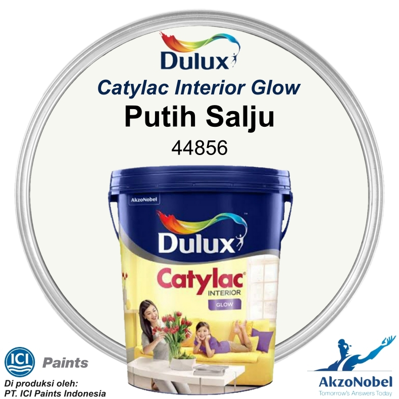 CAT DULUX CATYLAC GLOW 4.5 KG - PUTIH SALJU 44856