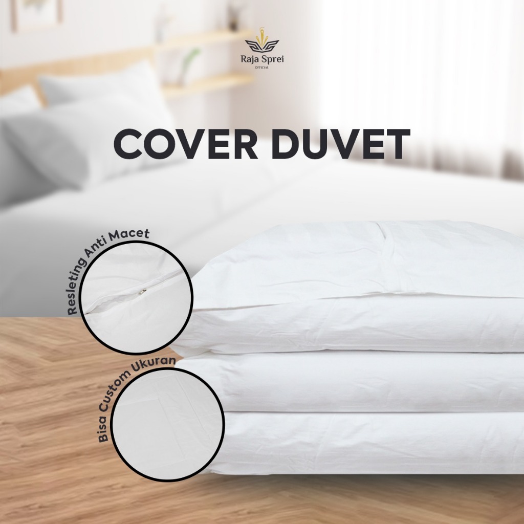 Inner Duvet Cover Duvet Insert Quilt Cover / Duvet Hotel / Duvet Set Putih / Selimut Hotel Single Do