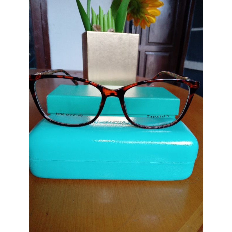 Frame kecamatan Tiffany & Co, untuk mata minus dan baca