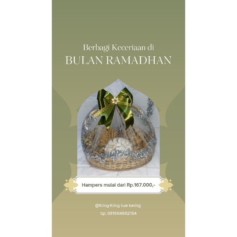 

hampers lebaran kue kering