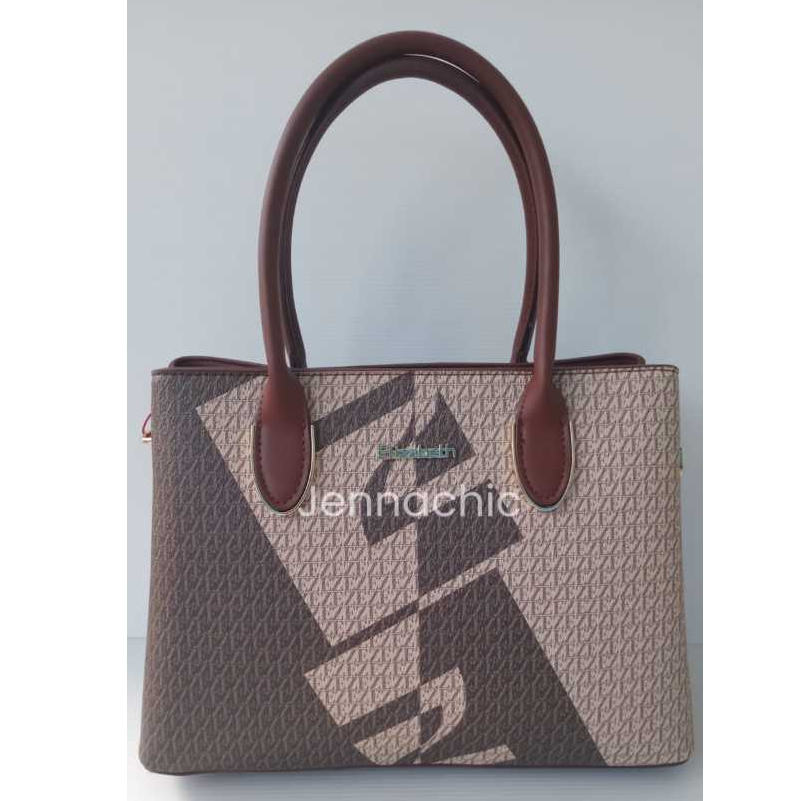 ELZ05 | Tas Elizabeth | Tas Handbag | Original | Warna Coklat | Tas Resmi