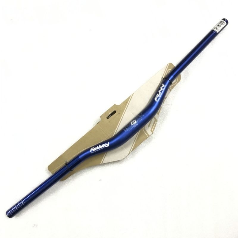 Handlebar Funn Fatboy Ano Blue Original Stang Sepeda Mtb Oversize