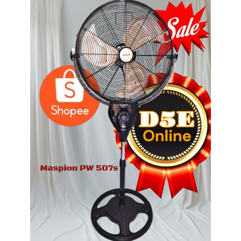 kipas angin berdiri maspion power fan 20 inch jumbo PW-507s original