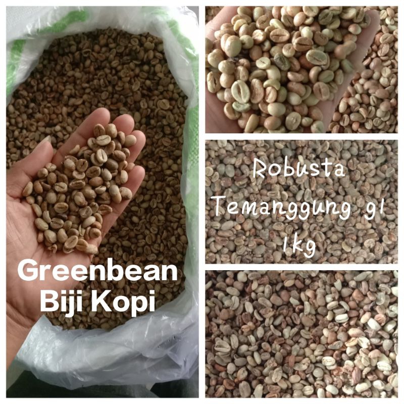 

Greenbean Robusta Temanggung g1 1kg