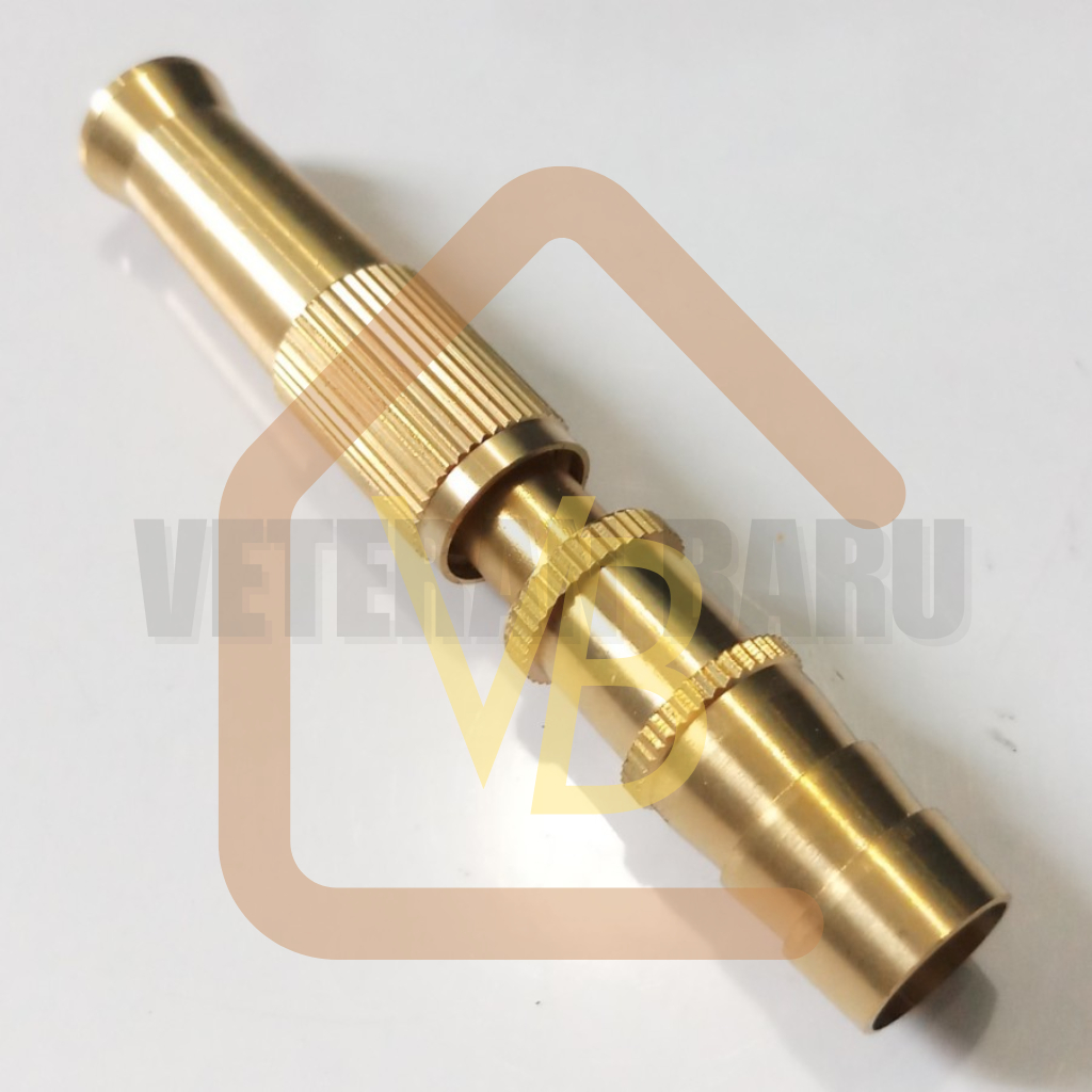 Semprotan Air Lurus Kuningan / putar kuning Hose Nozzle Ernesto / SKT