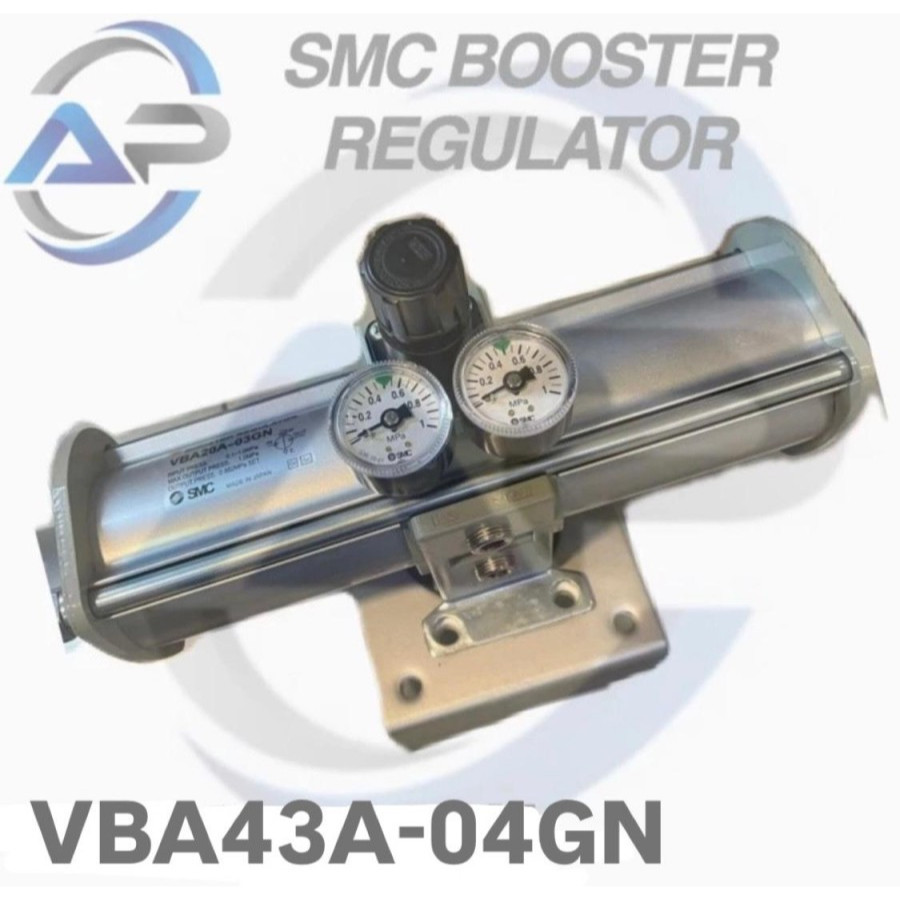 BOOSTER REGULATOR PNEUMATIC SMC VBA43A - 04GN VBA 43A - 04 GN