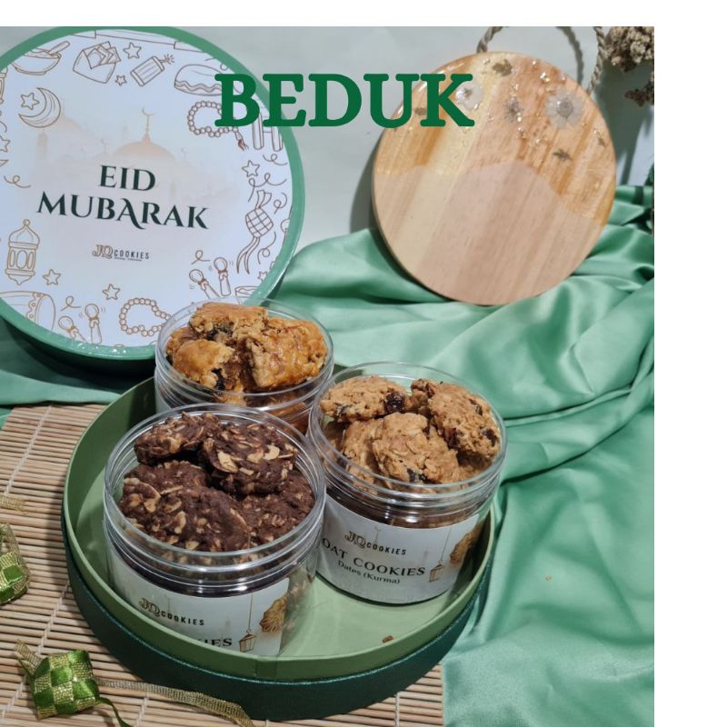 

Hampers Lebaran / Hampers Idul Fitri / Parcel Lebaran / Parcel Ramadhan / Eid Hampers Deluxe Set A - Oat Cookies