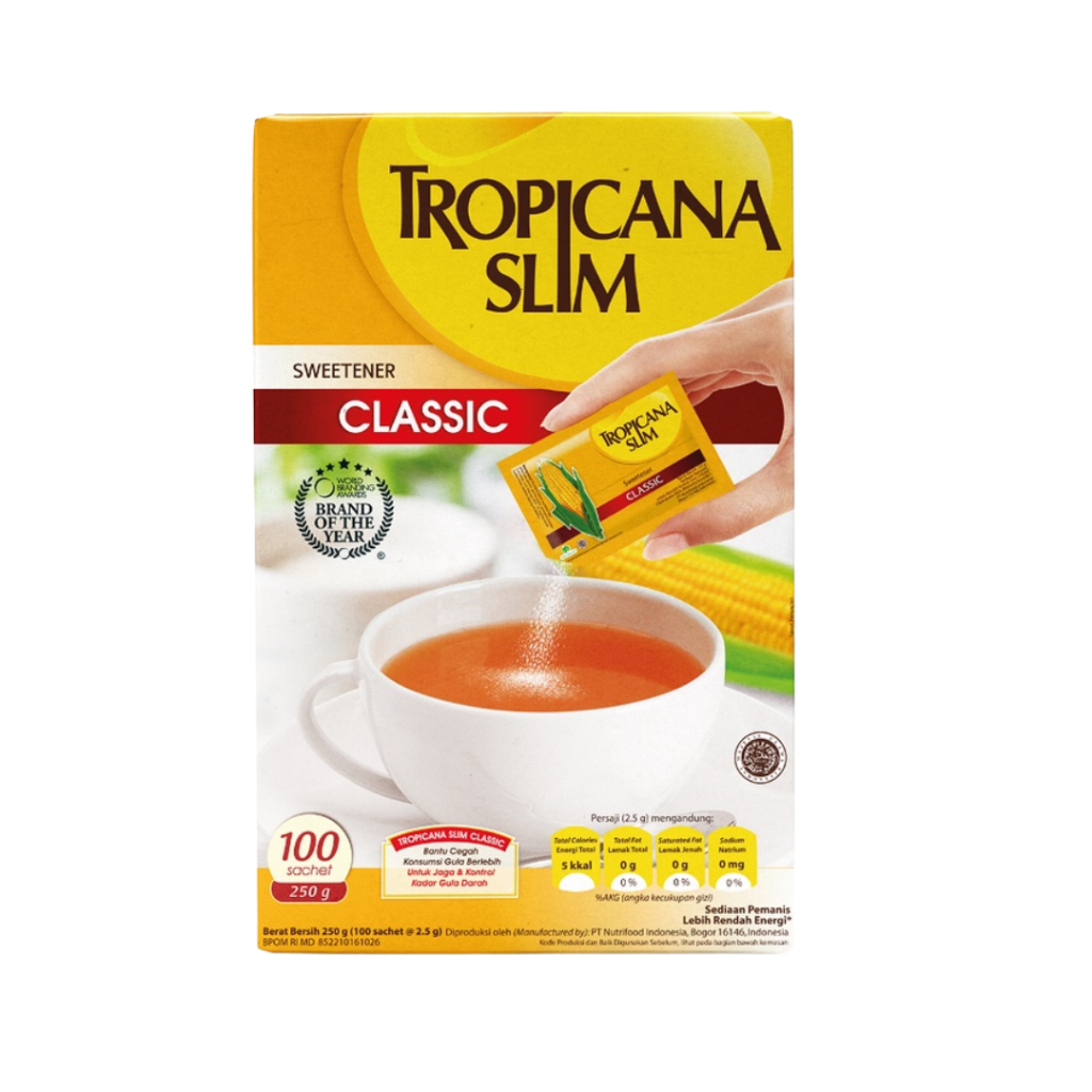 

Tropicana Slim Classic 1 Dos Isi 100 Sachet