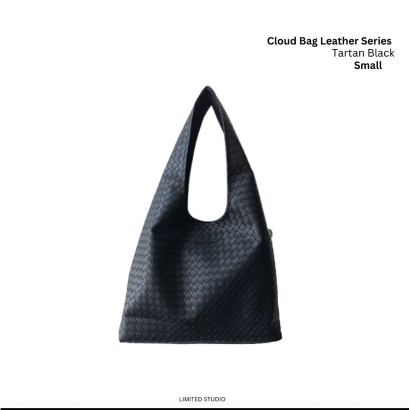 Limited Studio Small Cloud Bag Tartan Black Preloved