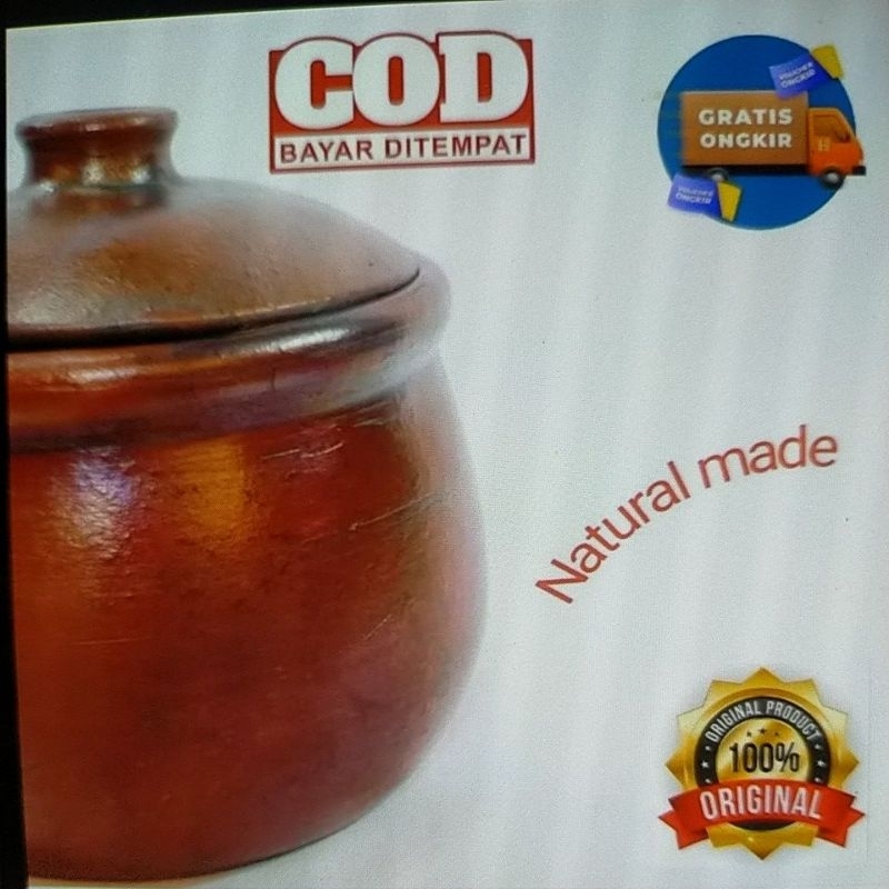 KENDIL TANAH LIAT PANCI JAMU KENDIL GUDEG PANCI REBUS