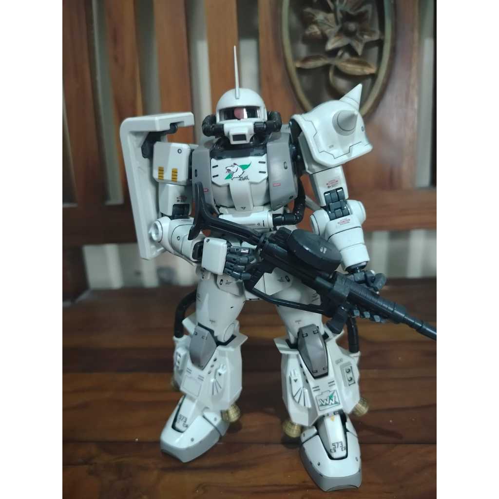 Gundam MG 1/100 Zaku Ver.2.0 Shin Matsunaga Custom (MG) Second / Rakit Rapi