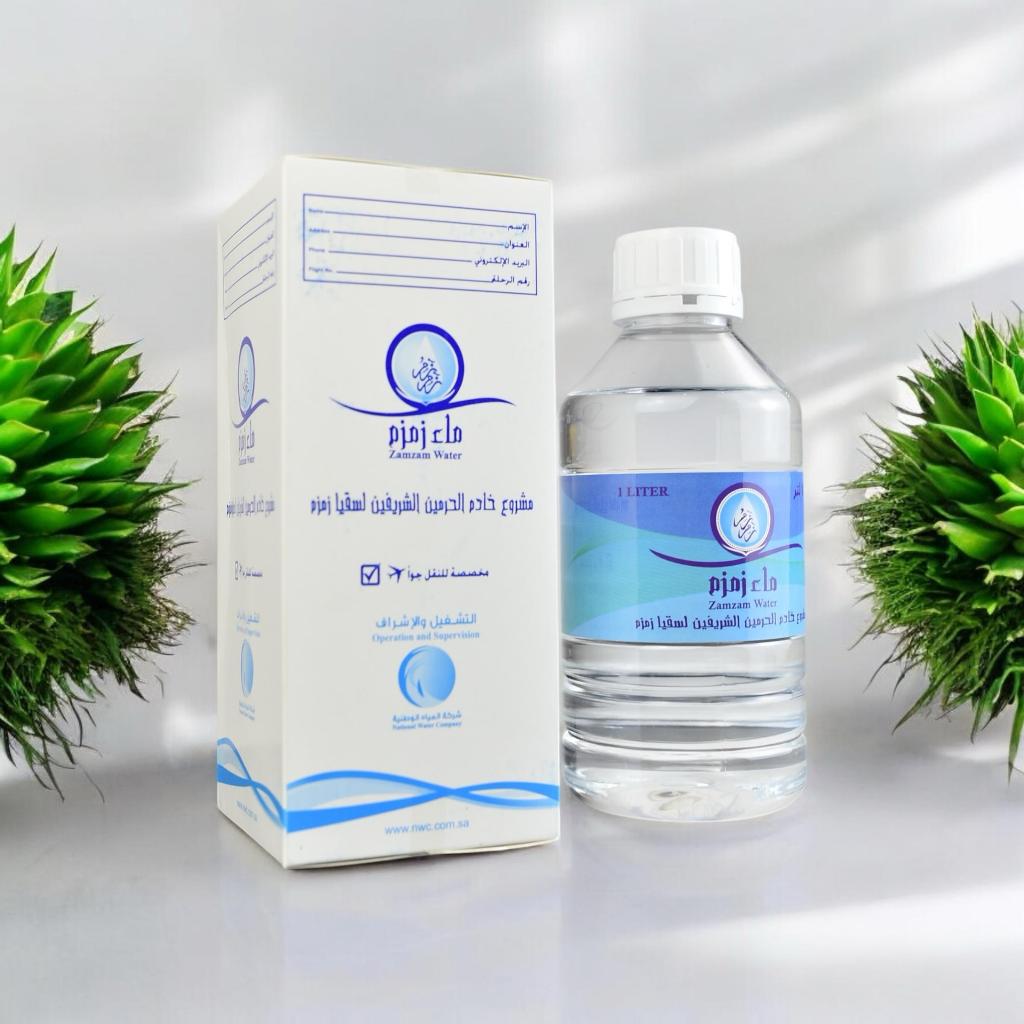 

Air Zamzam 1L Asli Original Kemasan Biru