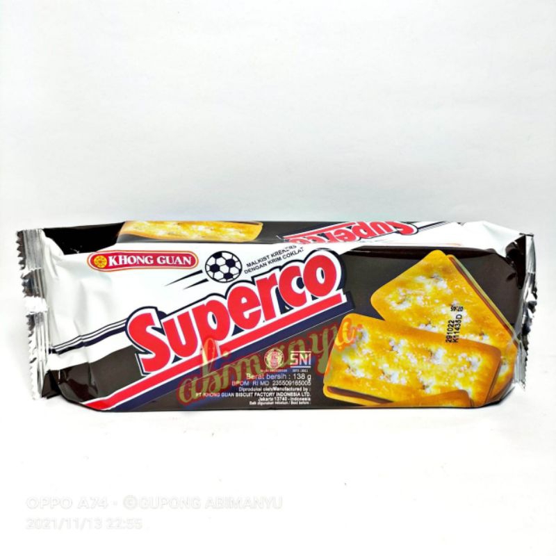 

Biscuit Superco rasa coklat 138g