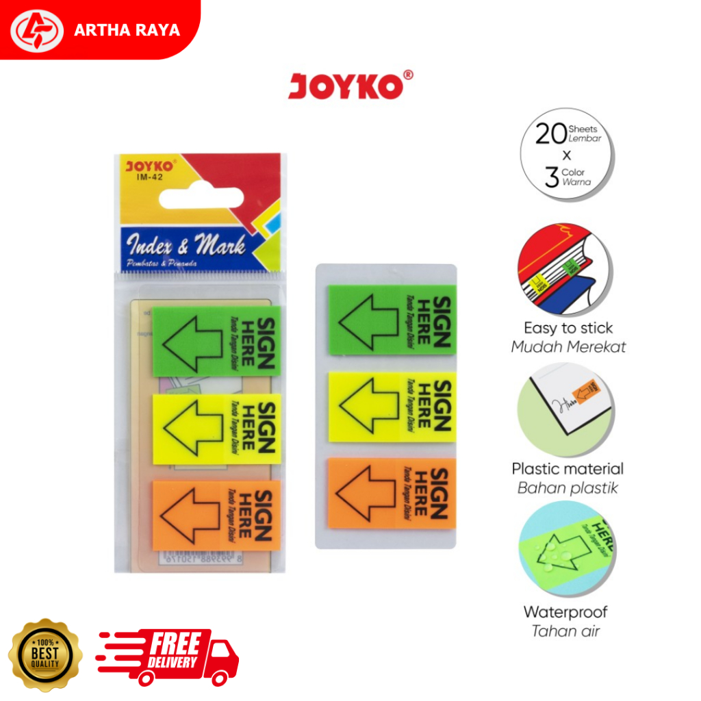 

Index & Mark / Penanda / Pembatas Joyko IM-42 / Plastik