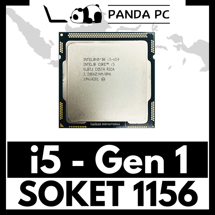 Processor Core i5 Gen 1 Clarkdale 650 660 670 750 760 Socket LGA 1156