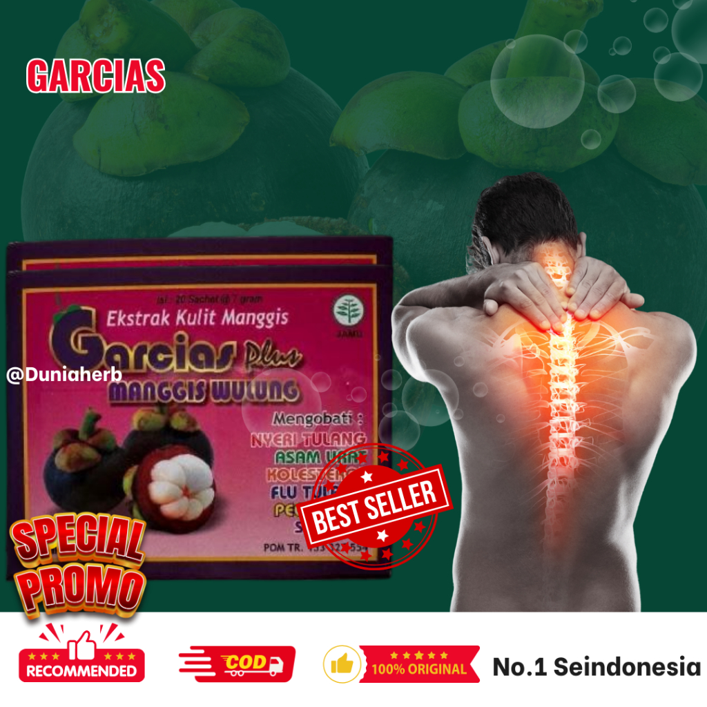 

Garcias Plus Serbuk Kulit Manggis Original 100%