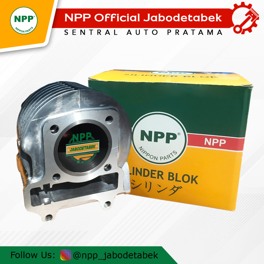 SILINDER BLOK NPP SHOGUN 125