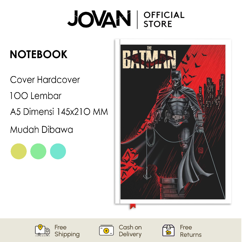 

Notebook Hardcover Custom Batman 13 Buku Tulis Catatan Note Agenda Planner Jurnal Diary Notebook Anime