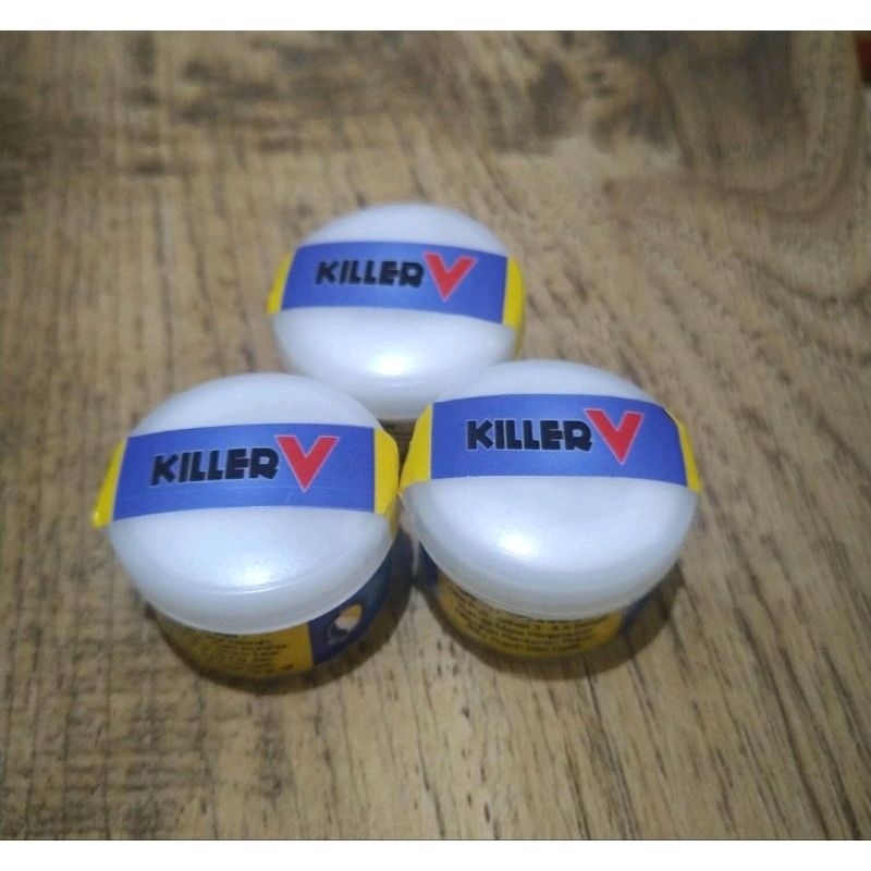 KILLER V SALEP KAKI BURUNG KENARI KILER V KRIM CREAM OLES OBAT KAKI JAMURAN BUBUL BASAH BUBUL KERING