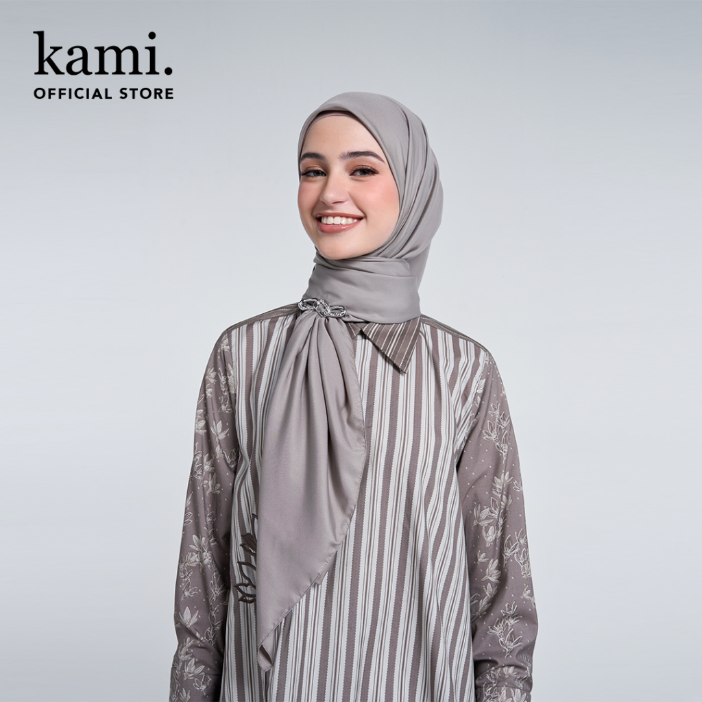 Kami Airy Voile Scarf Plain Hijab Segi Empat Voile