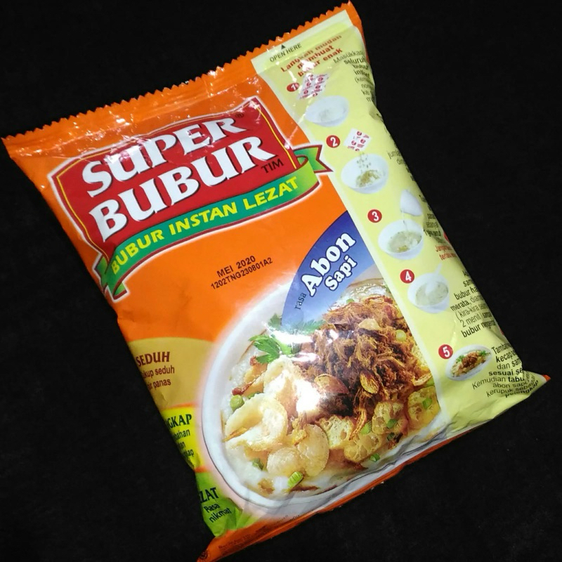 

SUPER BUBUR INSTAN LEZAT ABON SAPI