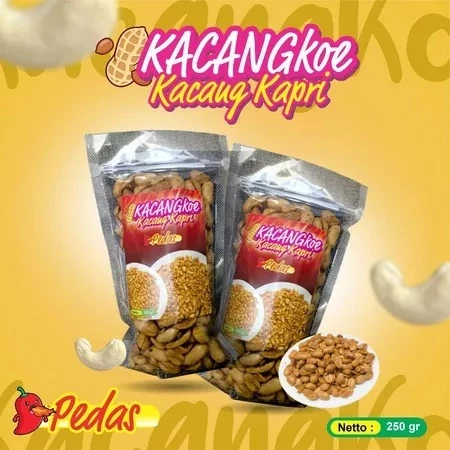 

Camilan Ringan Kacang kapri pedas 250gr