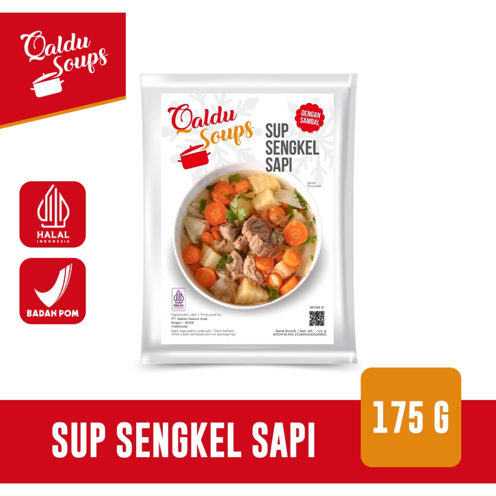 

Qaldu Soup - Sup Sengkel Sapi 175G