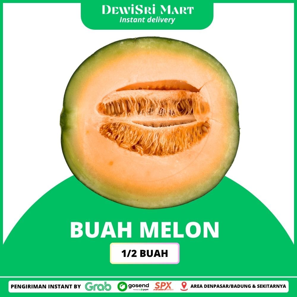 

Buah melon Setengah Buah - Dewi Sri Mart