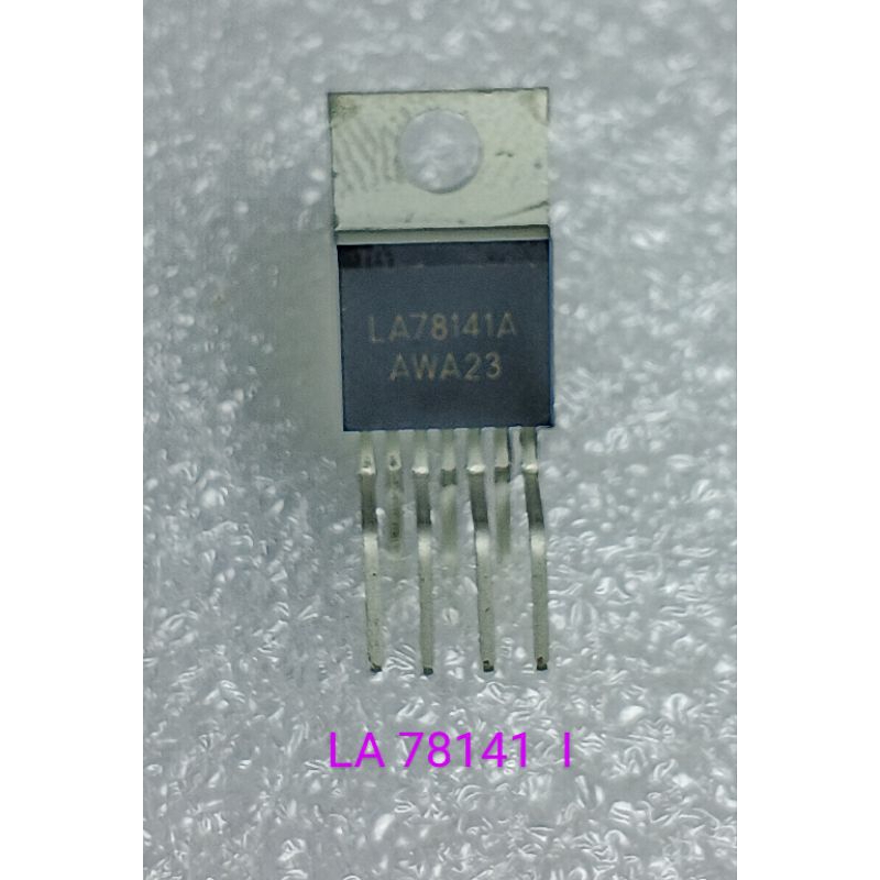 IC LA 78141 I  LA 78141 II LA-78141 I LA-78141 II ASLI ORIGINAL LA78141 I LA78141 II