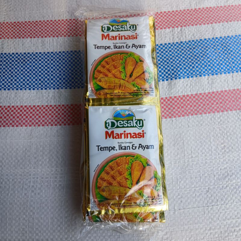 

Desaku Marinasi Bumbu Gorengan Tempe, Ikan & Ayam 1 Renceng