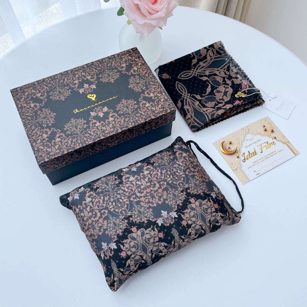 Paket Hampers (Prayer Set + Hijab) Shasascarves