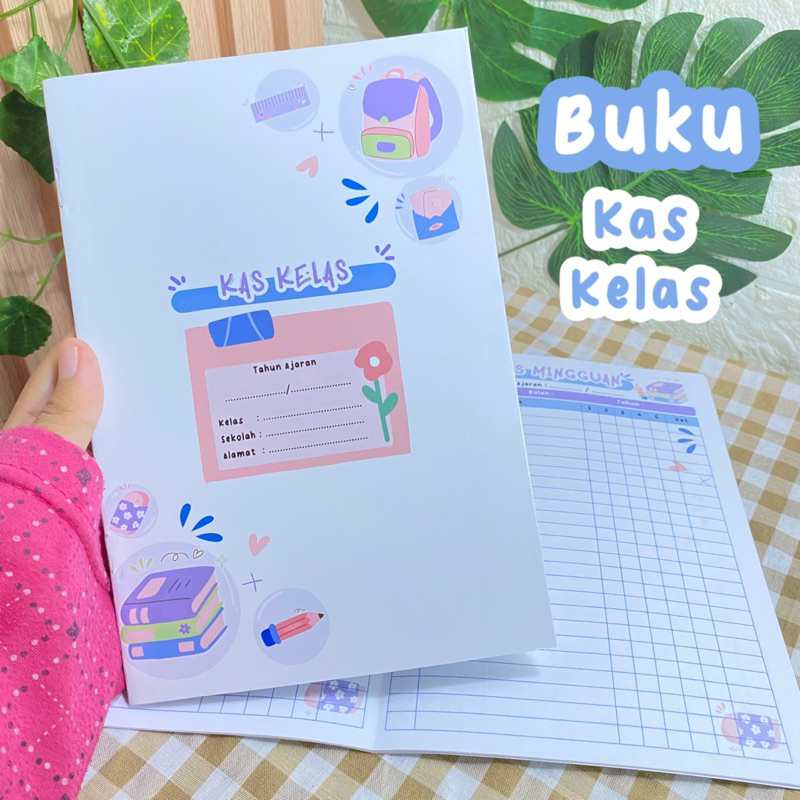 

BUKU Kas Kelas Bendahara Aesthetic