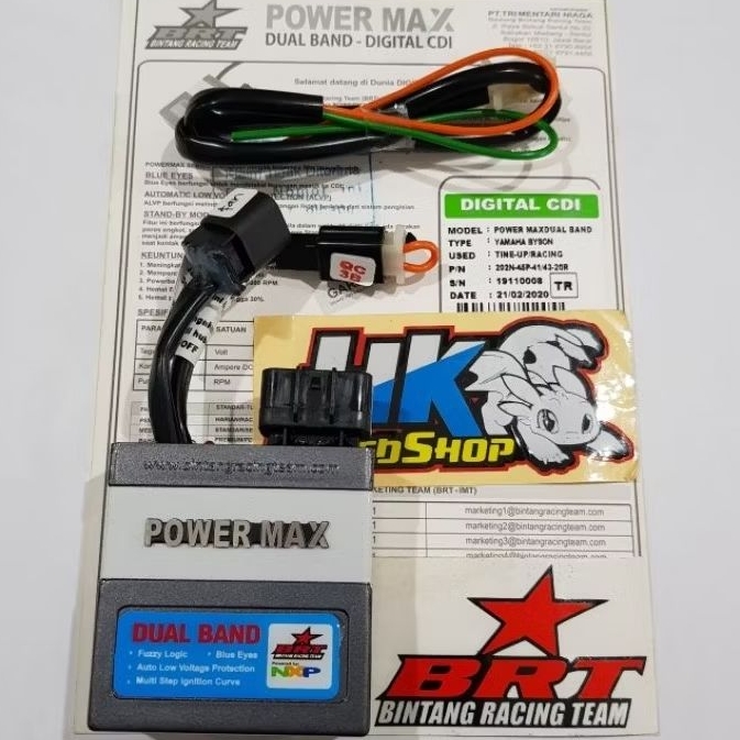 CDI BRT POWER MAX BYSON KARBU ST TR RK HYPERBAND DUALBAND