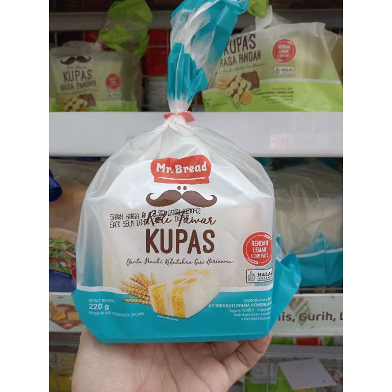 

Roti Mr Bread Tawar Kupas 220 Gram