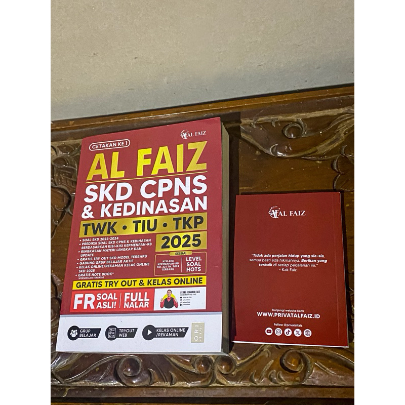 Buku CPNS dan KEDINASAN AL FAIZ 2025