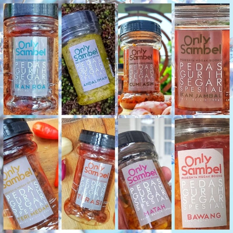 

aneka sambel spesial