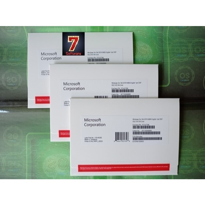 Winserver 2019 Datacenter 64 core included 5 CAL original full pack garansi aktivasi dan life time. 