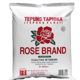 

Tepung Tapioka Rose Brand 500gram