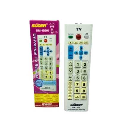 Remot TV LED-LCD Universal/Remot control multifungsi SM-133E SUOER [ FREE BATERAI]