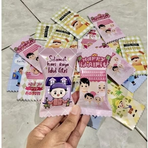 

Amplop Lebaran Bentuk Permen Isi 10 pcs siap pakai motif lucu