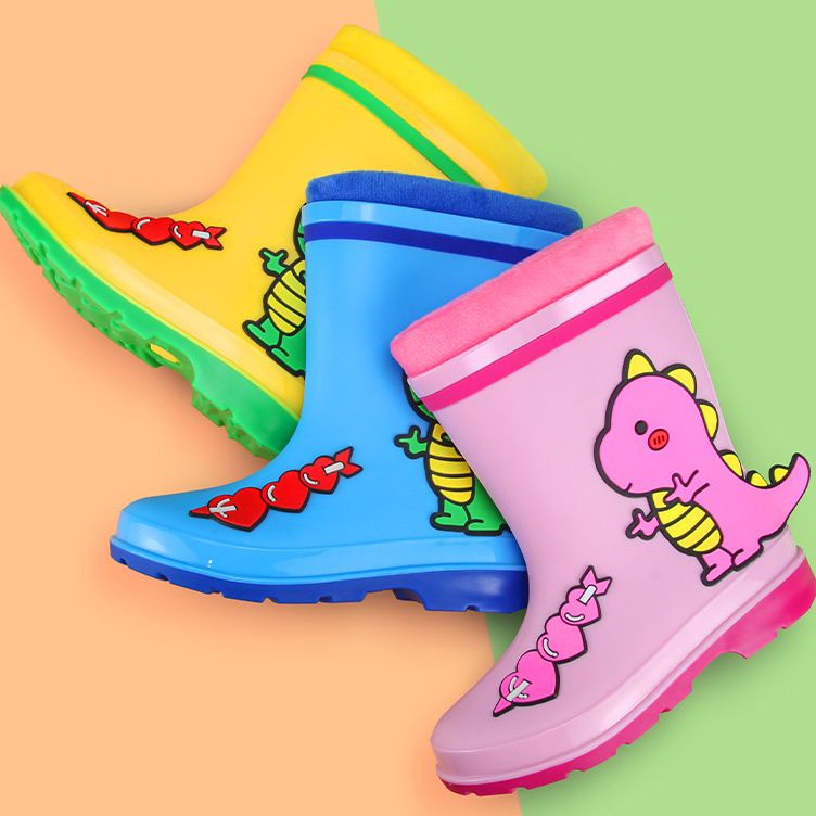 KODE E77L Sepatu Boot Anak Import Dino Boot Anak Laki Laki dan Boot Perempuan