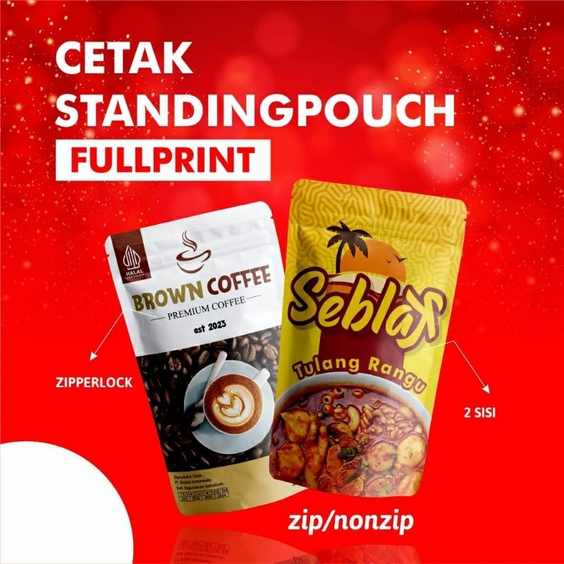 

Cetak kemasan standing pouch costume full frint