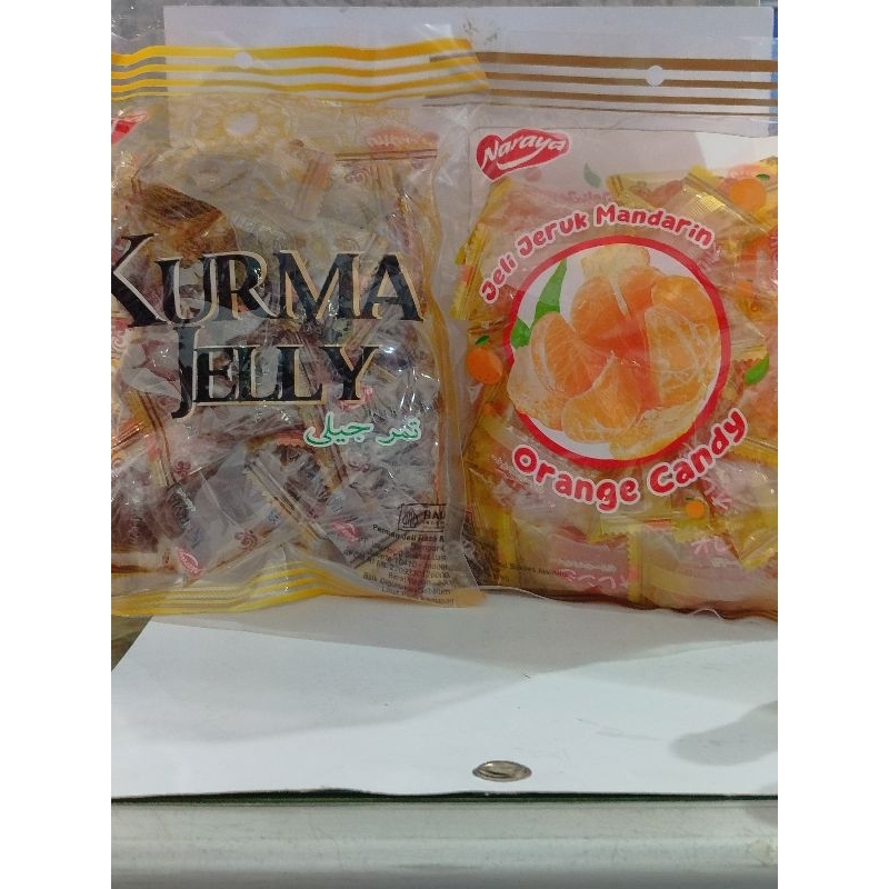 

Narayan jeruk Mandarin dan kurma jelly